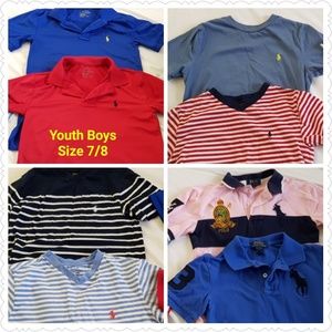 8 Polo by Ralph Lauren Shirts (Boys Size 7/8)